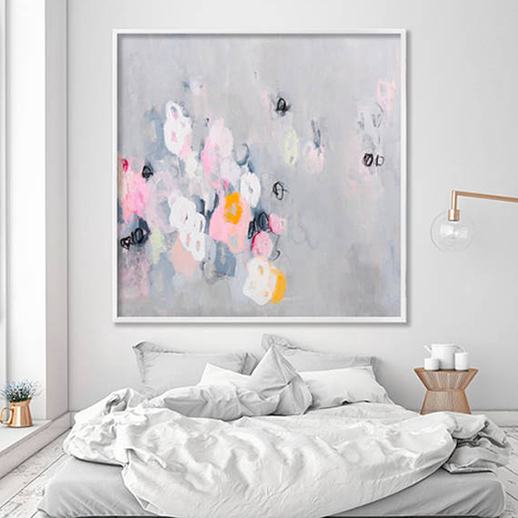 Pink abstract Artwork