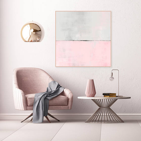 Pink minimalist Artwork