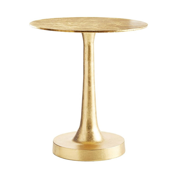bellamy gold side table