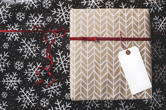 how to store christmas wrapping paper