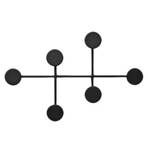 atomic wall mounted coat rack