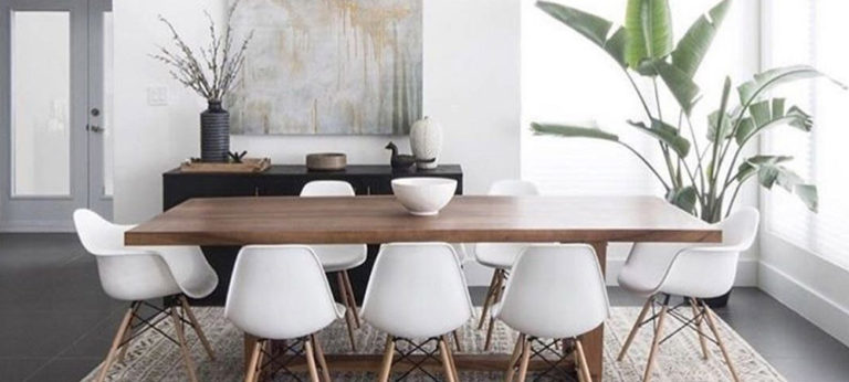 Get The Look: Neutral Minimal Dining Room