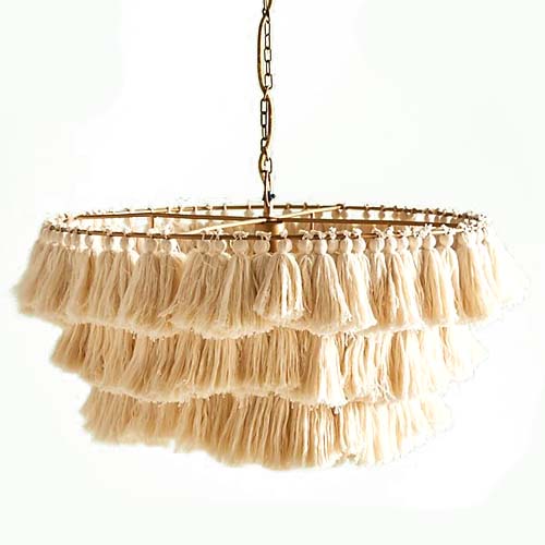 tassel chandelier