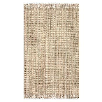 tassel jute rug