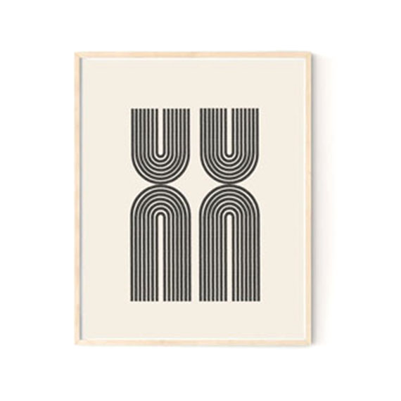 midcentury modern geometric art print 2