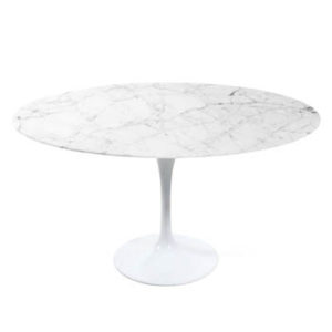 faux marble tulip table