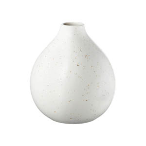 white ceramic bud vase