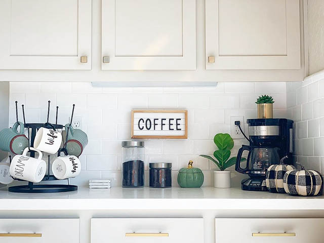 Simple Coffee Station Home