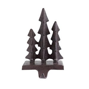 cast iron tree stocking holders