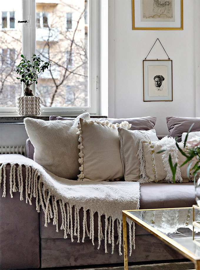 textiles are an important part of scandinavian interior design