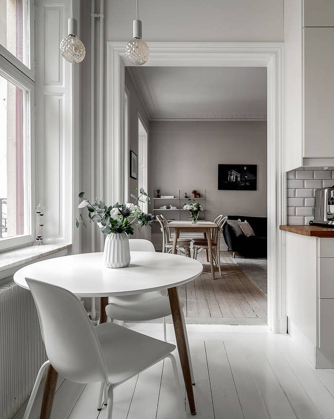 beautiful scandinavian interior design is always very balanced and restrained