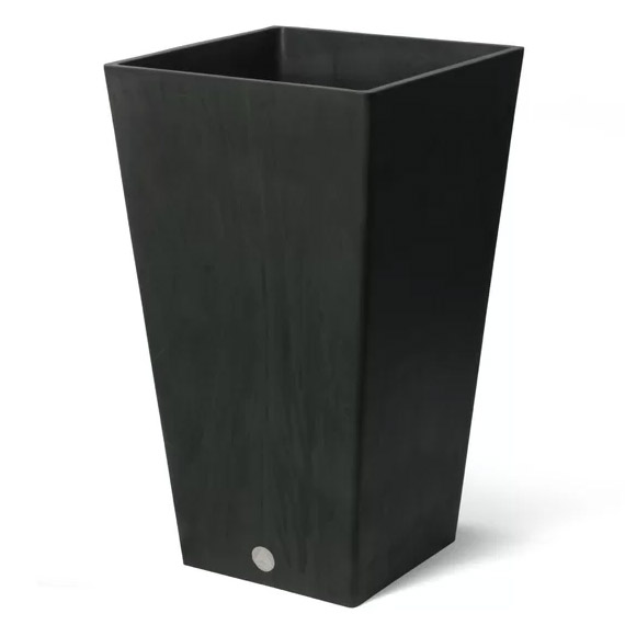 black planter pot