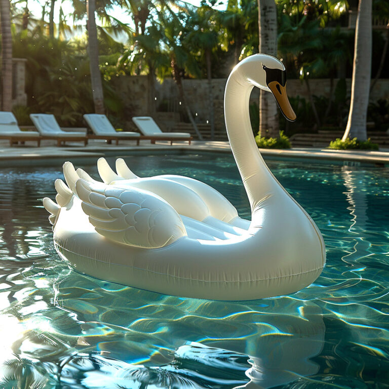 swan pool float