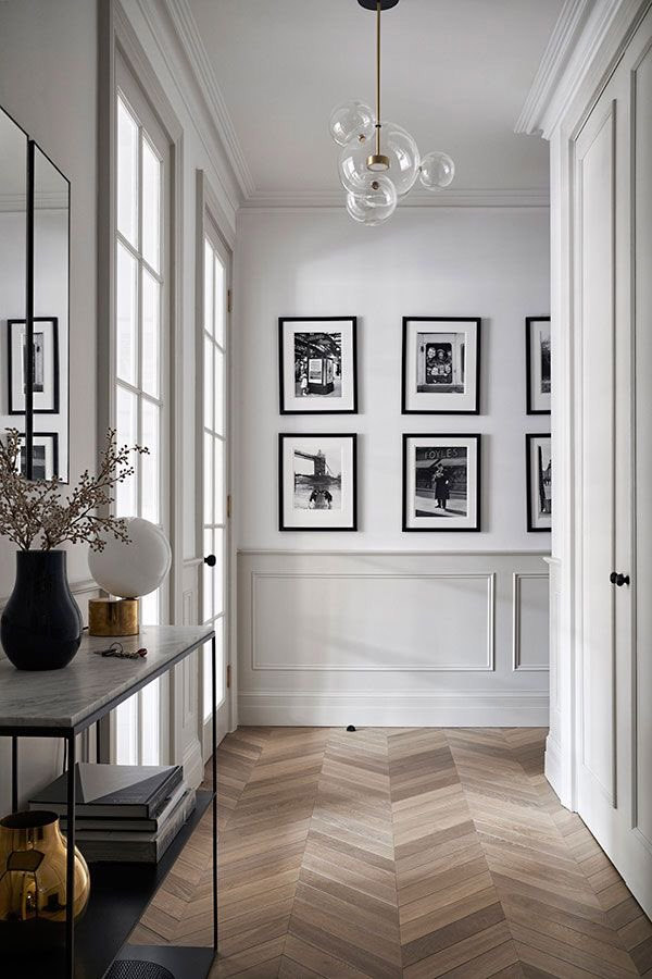 the same flooring throughout a small space can do wonders