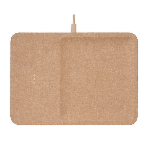 tan charging pad station