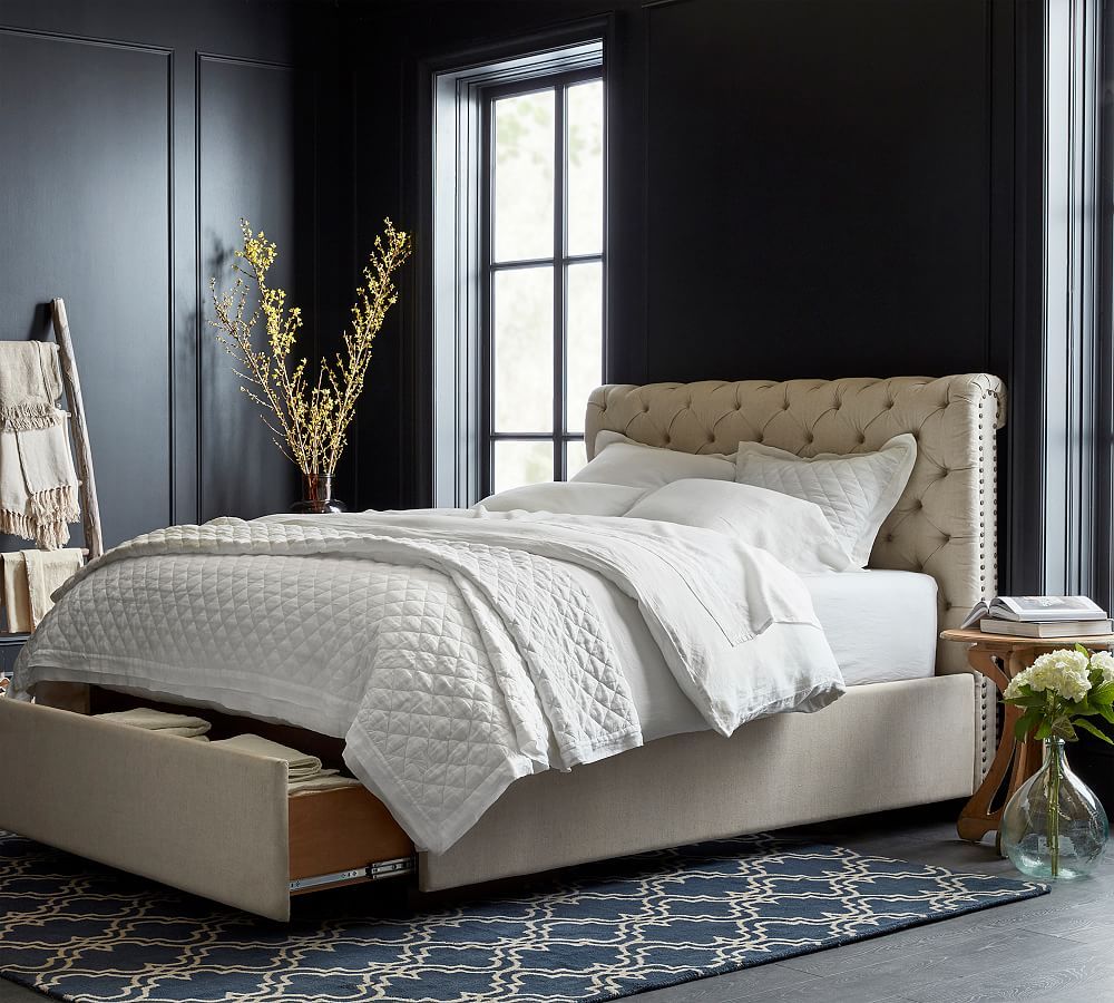 multipurpose furniture is essential in a small room and the bedroom is no exception