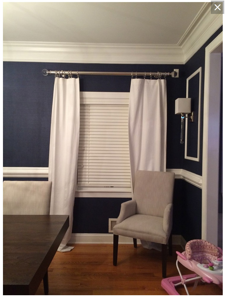 curtains are too short - a decorating sin