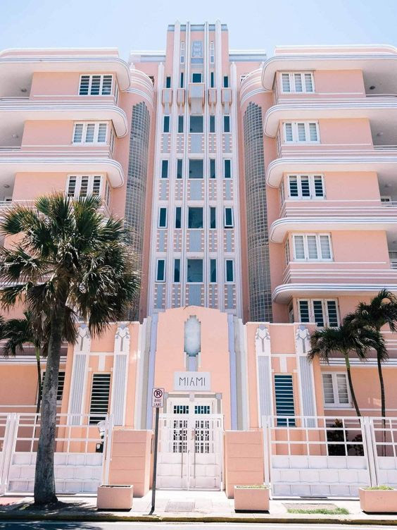 american art deco streamline moderne hotel