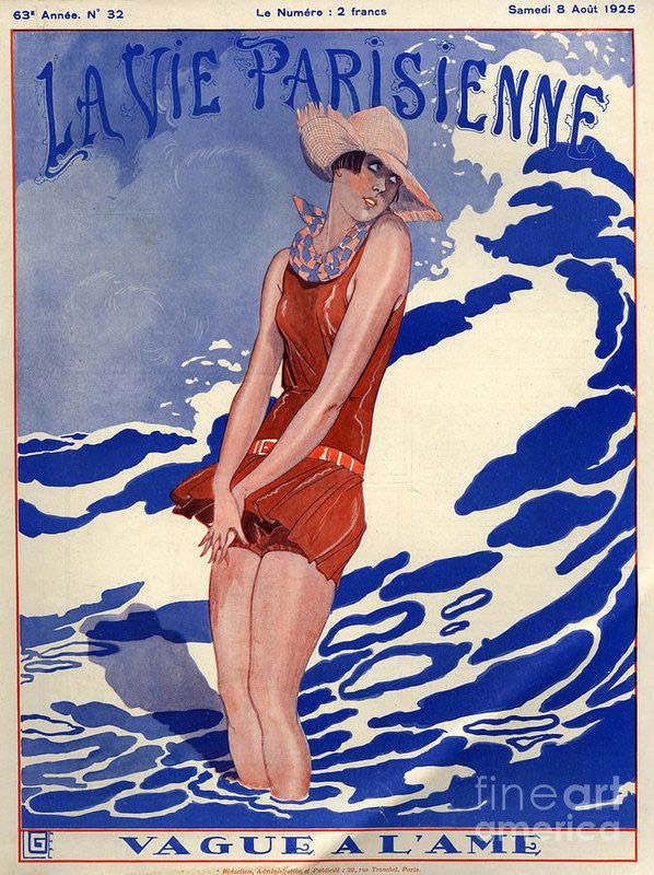 french art deco graphic art