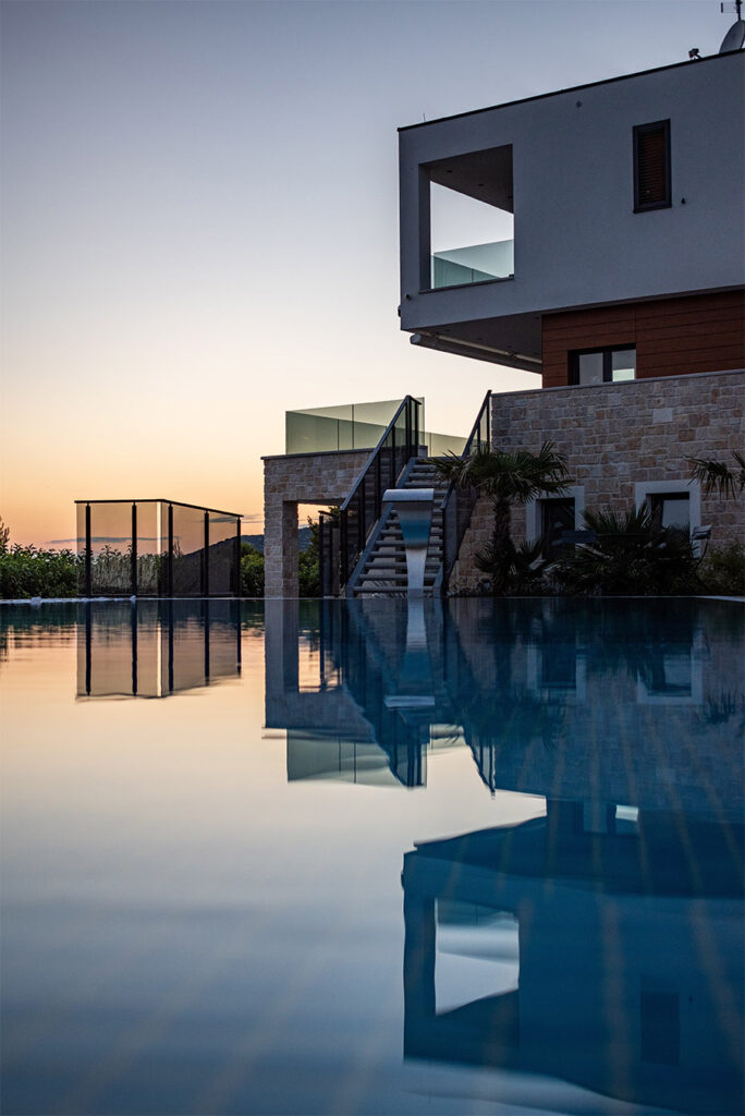 dream home with a swimming pool