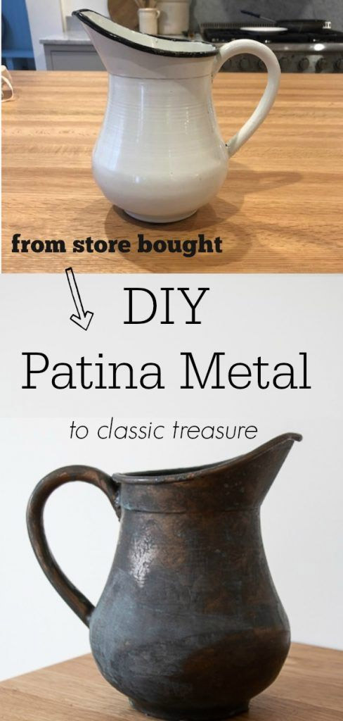 how to decorate dark academia by adding diy patina to new items