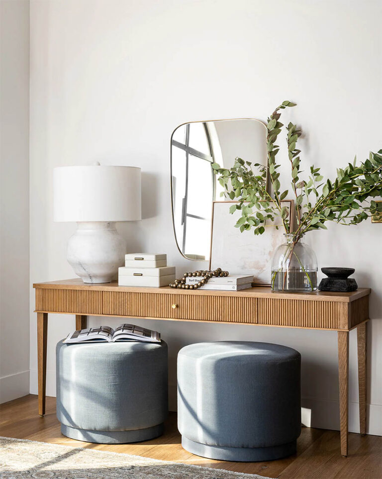 When to use a round ottoman + my favorite ones!