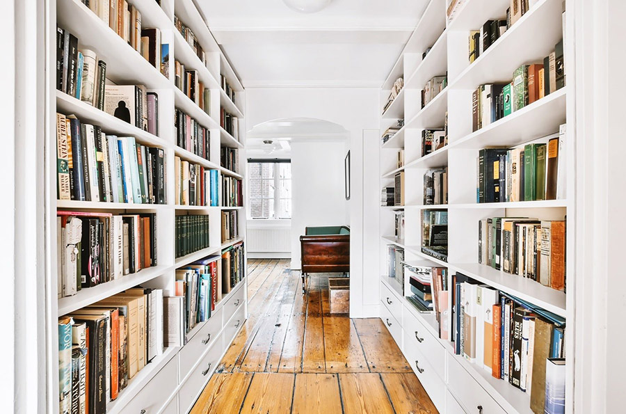 hallway book storage