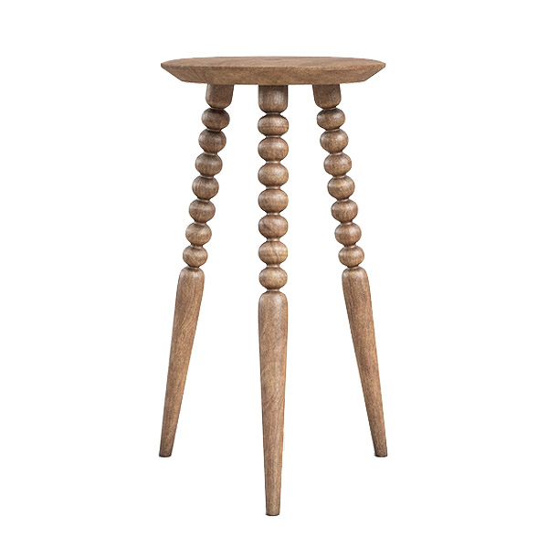 solid wood side table
