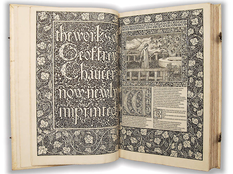 william morris decorative book