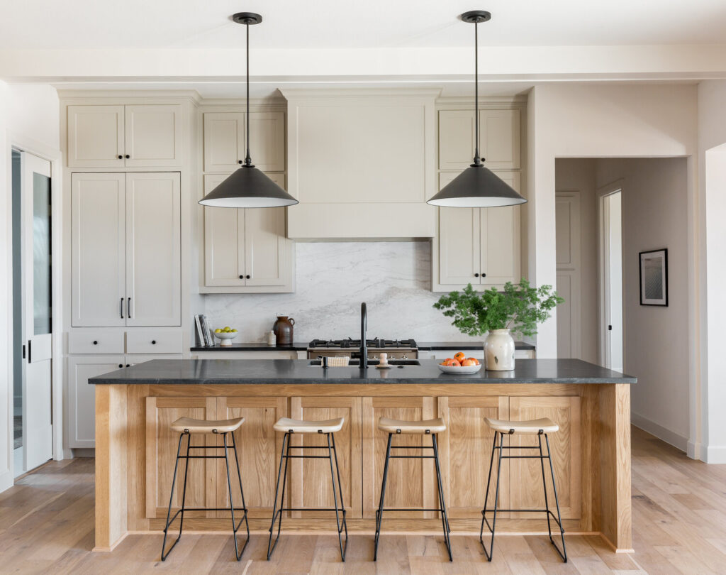 kitchen cabinets painted with benjamin moore revere pewter