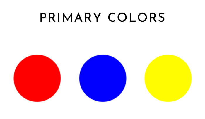 primary colors graphic