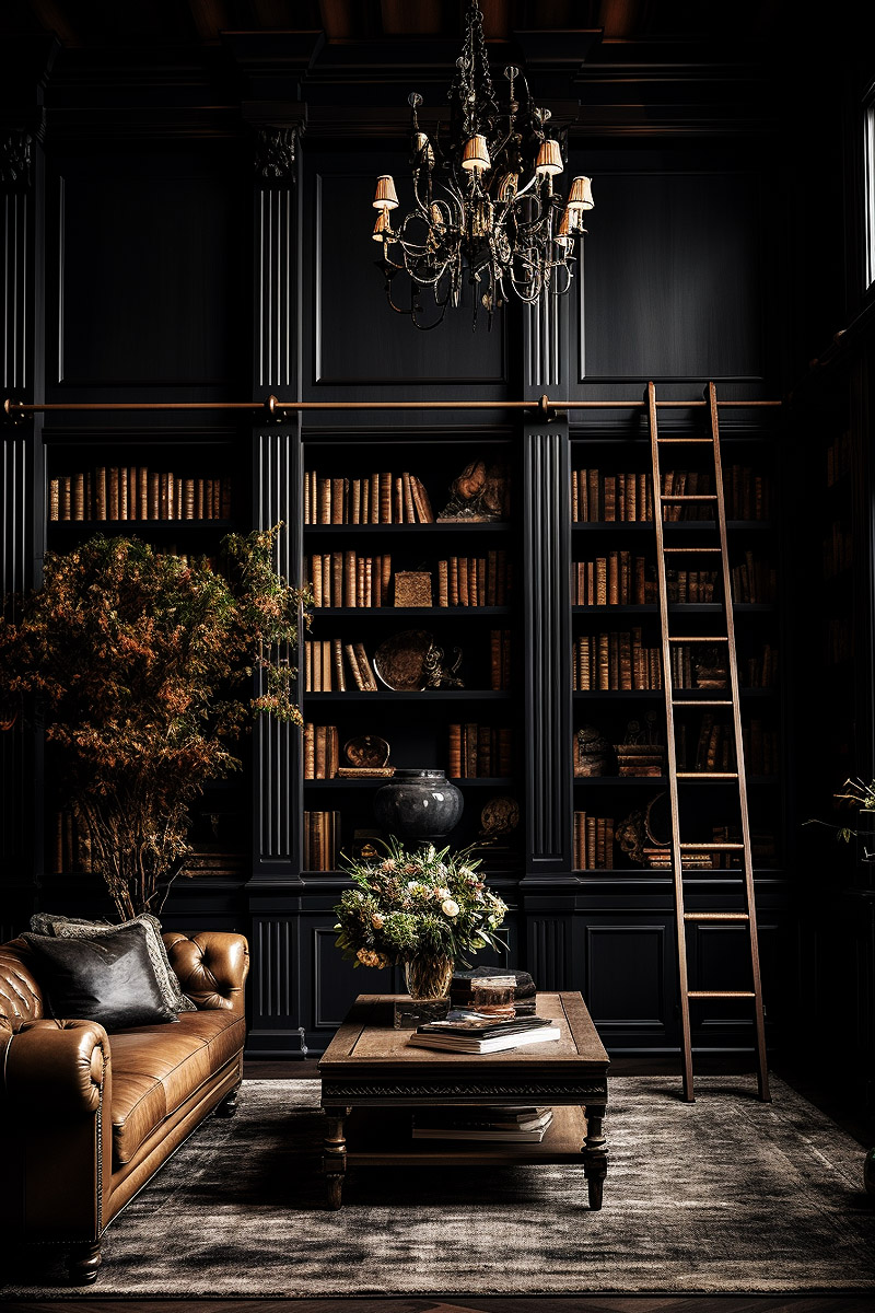 How To Create The Perfect Moody Dark Academia Room - Posh Pennies