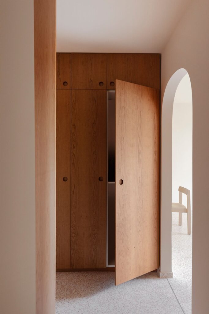 wood warms up any space and makes ikea look more high end