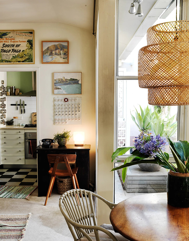 try mixing vintage with ikea to create a fresh new look in your interior